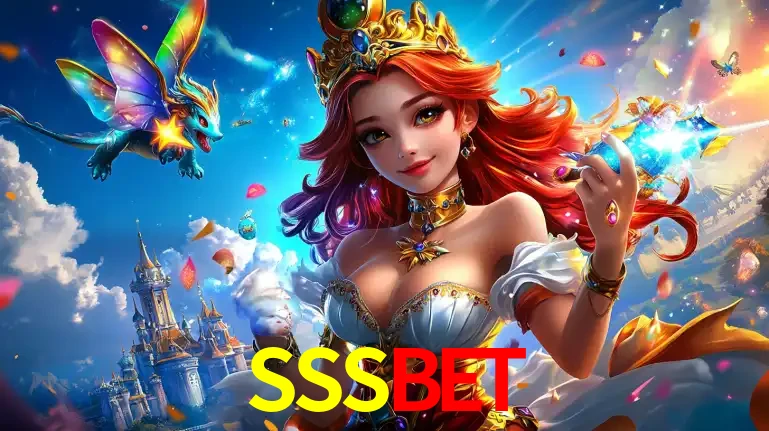 A princesa de um reino de fantasia mágico, com seu pequeno dragão, apresentando um mundo de prêmios encantados nos jogos de caça-níqueis do cassino SSSBET.